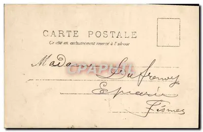 Femme à la fenêtre — scène de jardin — NED, n°11 — Verso