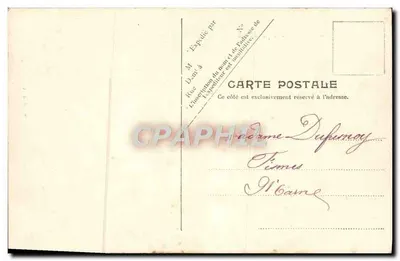 Delikatna wybrukowana dziura — wydawca V.P. Paryż, numer serii nie widoczny — Rewers