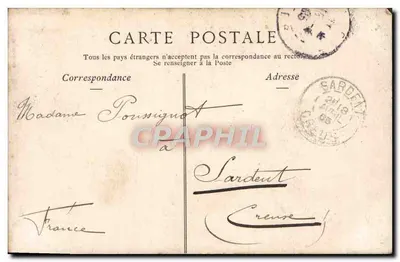 Fument ! (Poses de Mlle Leneveu de l'Athénée) — L'art de l'allumer d'un seul coup comme un bombe. — ND. Phot. — Série 13, n° 5 — Verso