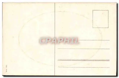 Paisagem rural com duas pessoas — Série 1165 — Editor não identificado — Verso