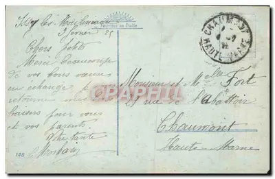 Dwa kotki w balonie — wydawca drukarnia w Włoszech — Rewers