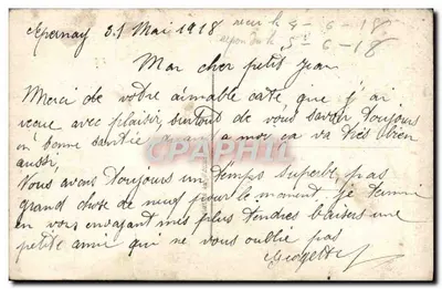 Femme tenant un bouquet de fleurs — scène lacustre avec bateau — éditeur DIX n° 63913 — Achterkant