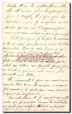 Ancre du Bonheur — La barque des amours — La Faverite n°2578 — Verso