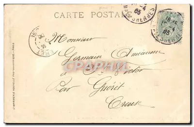 Muzeum w Luksemburgu — Koniec dnia — Destrem — LL. — n°62 — Rewers