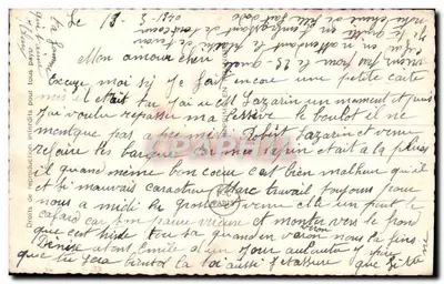 Myślę o Tobie — ilustrowana karta pocztowa z portretami w kwiatach — wydawca PC, nr 5166/4 — Rewers