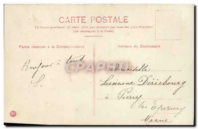 Meisje dat een mandje met druiven draagt — S.987/6 — S.987/6 — Achterkant