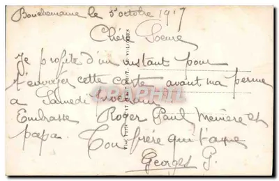 Amor apaixonado — Carta postal ilustrada com casal em cartão de coração — Furia 1769/5 — Verso