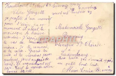 Bukiet myśliwca — REX 1900 — Wydawca REX — Rewers
