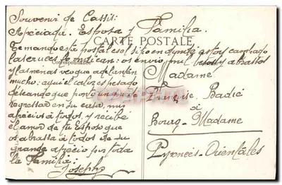 CASSIS — Le Chenal — Mariuc 1130 — Rewers