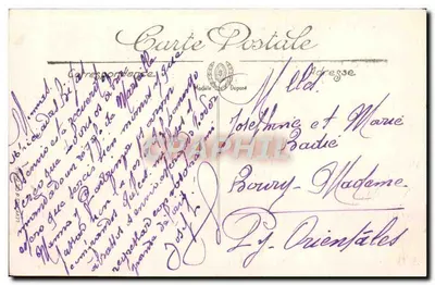 Cassis — Wejście do portu i widok na miasto — LL. nr 27 — Rewers