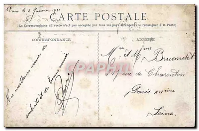 Monte-Carlo - O Teatro — editor GILLET, número de série não visível — Verso
