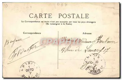 Haute-Vienne - 168 - Ruinas del Castillo de CHALUCET — I. L. — Reverso