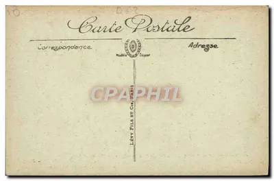 Boulogne-sur-Mer — Coluna da Grande Armada (Bassorelief Leste) — Lembrança da coluna de Napoleão I por parte do marquês Soult — Editor: Lévy Fils e Cie, Paris — Verso
