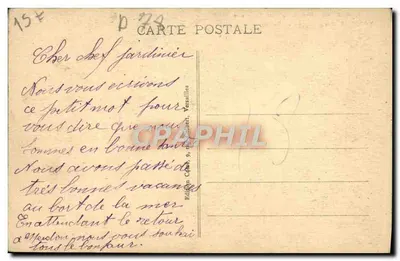 Versailles - Hameau di Maria Antonietta — Edizione César, 9, rue Colbert, Versailles — Verso