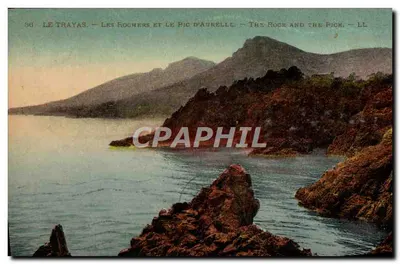 Le Trayas — Os Rochos e o Pico d'Aurelle — LL