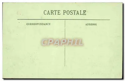 Cherbourg — Vaga quebrando sobre a Praça Napoleão em um dia de grande tempestade — editor não visível — Verso