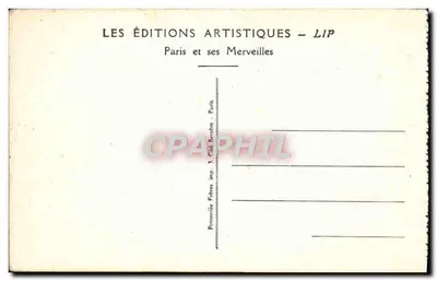 Paryż. Panthéon. PAR SOUFFLOT — Wydawnictwo Artystyczne LIP — Rewers