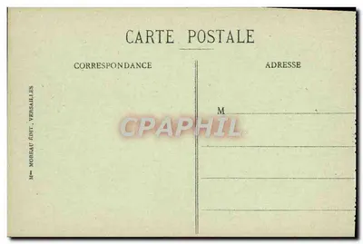 Versailles - Park - Basen Neptuna, dzień Wielkich Wod - M. Moreau Édit, Versailles, nr 16 — Rewers