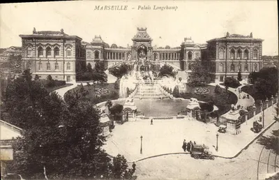 Marselha — Palácio Longchamp — Editor não identificado, número de série não visível
