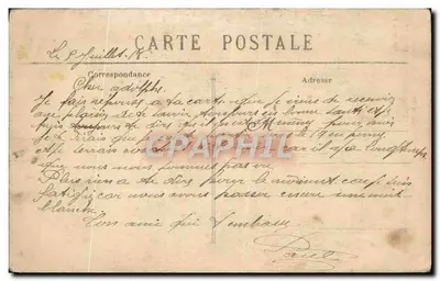 Ruiny Celestynów Świętego Piotra — Chapelle (xivᵉ), zabytek — J. Denis, wyd. n°41 — Rewers