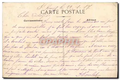 Tarjeta postal antigua St Remy De Provence Les Monuments Romains — Reverso