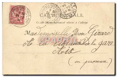 Marsylija: Gara St-Charles — G. M. — 108 — Rewers