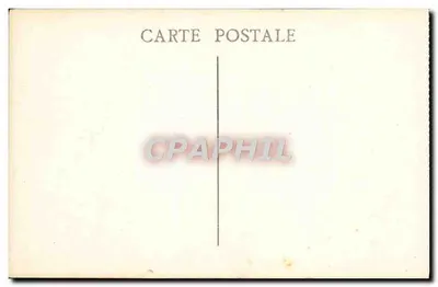 Marseille — La Canebière — widok ulicy z Nowymi Galeriami Paryża i Hotelem D'Hotel — Rewers