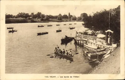 Vichy — brzegi Allier — wydawca anonimowy, nr 142