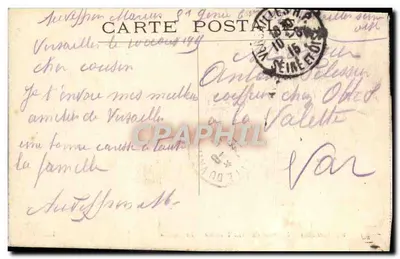 Versailles — Hameau do Petit-Trianon — A Moinha — Verso