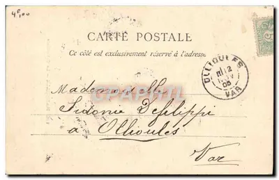 Marseille — De Kathedraal — P. Ruat edit. n°101 — Achterkant