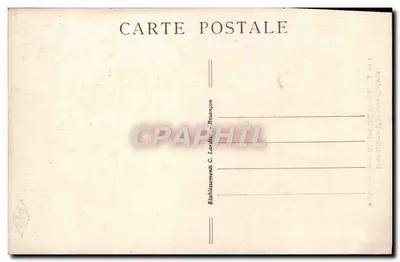 Widok Skoku Doubs — granica francusko-szwajcarska — wydawca C. Lardier, Beaunçon — Rewers