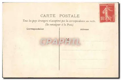 Paris — A Câmara dos Deputados — Grondry, editor, Paris, n°77 — Verso