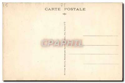 Paris - A Mesquita - O Minarete — edição Bosle, n° 174 — Verso
