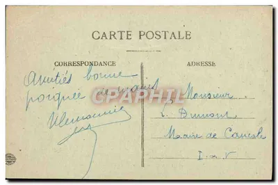 Orange — Vue d'Orange au Moyen Âge — Lang fils aîné, phot.-édit., Orange — Verso