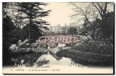 NANTES — O Jardim das Plantas — ND Phot