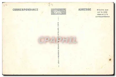 Chamonix — Aiguilles — ND. — Wydawca: Lévy & Neurdein réunis, Paryż — Rewers