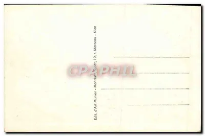 NICE — Ogólny widok z Obserwatorium — Edit. d'Art Munier, Nice — Rewers