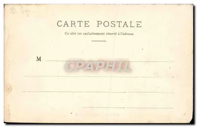 Cambo - O Ponte Suspensa — A. L., Bayonne — Verso