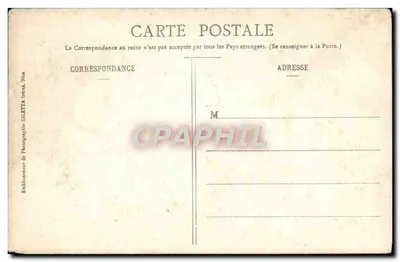 CANNES. - Bulwar Croisette i Mont Chevalier — Wydawnictwo Gilletta, fot. Nice, nr 410 — Rewers