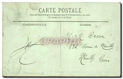 Le Havre — Les Brise-Lames et l'Avant-Port — LL. — N° 102 — Verso