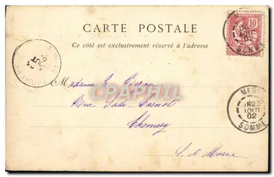MERS-LES-BAINS — A Praia de Marie Haute — ND Fot. — Verso