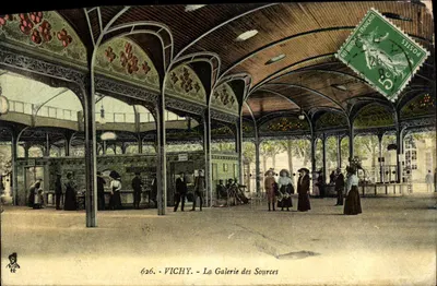 Vichy - La Galerie des Sources — Rue Bridge, éditeur Rue Bridge, n° 626