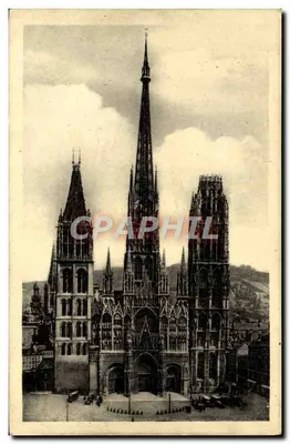 Rouen — La Cathédrale — Éditeur Paris-Strasbourg