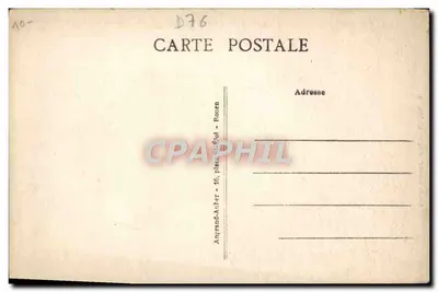 Rouen — Tour Jeanne d'Arc — éditeur Angrand-Auber — Verso