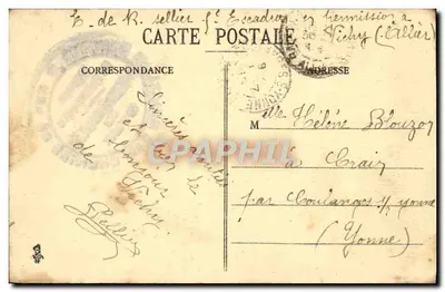 Vichy — Źródło Célestynów — wydawca anonimowy, nr 1163 — Rewers
