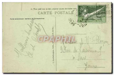 Pics des Trois-Filles obok Sancy — Mont-Dore — J. Gattefangeas, Wyd. (R.-de-D.) — Rewers