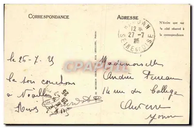 Katedra Chartres — Kaplica Notre-Dame-sous-Terre — wydawca Graphique, nr 42 — Rewers