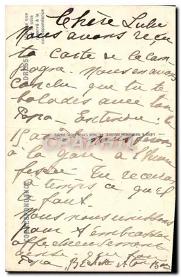 Côte d'Azur — Ogród kwitnący — LL n°113 — Rewers
