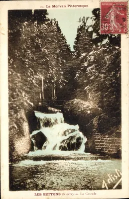 Les Settons (Nièvre) — A Cascata — Artistic 177, Boulevard Brune - Paris
