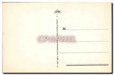 Varennes - Monument erigido pelo Estado da Pensilvânia em homenagem aos seus mortos — Thomas H. Atherton e Paul P. Cret, arquitetos — editor Bilhete postal antigo, n° 251 — Verso